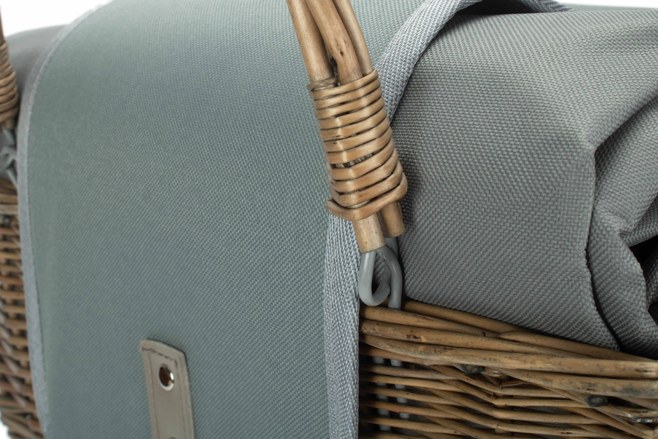 Grey Chiller Basket And Picnic Blanket - REGN
