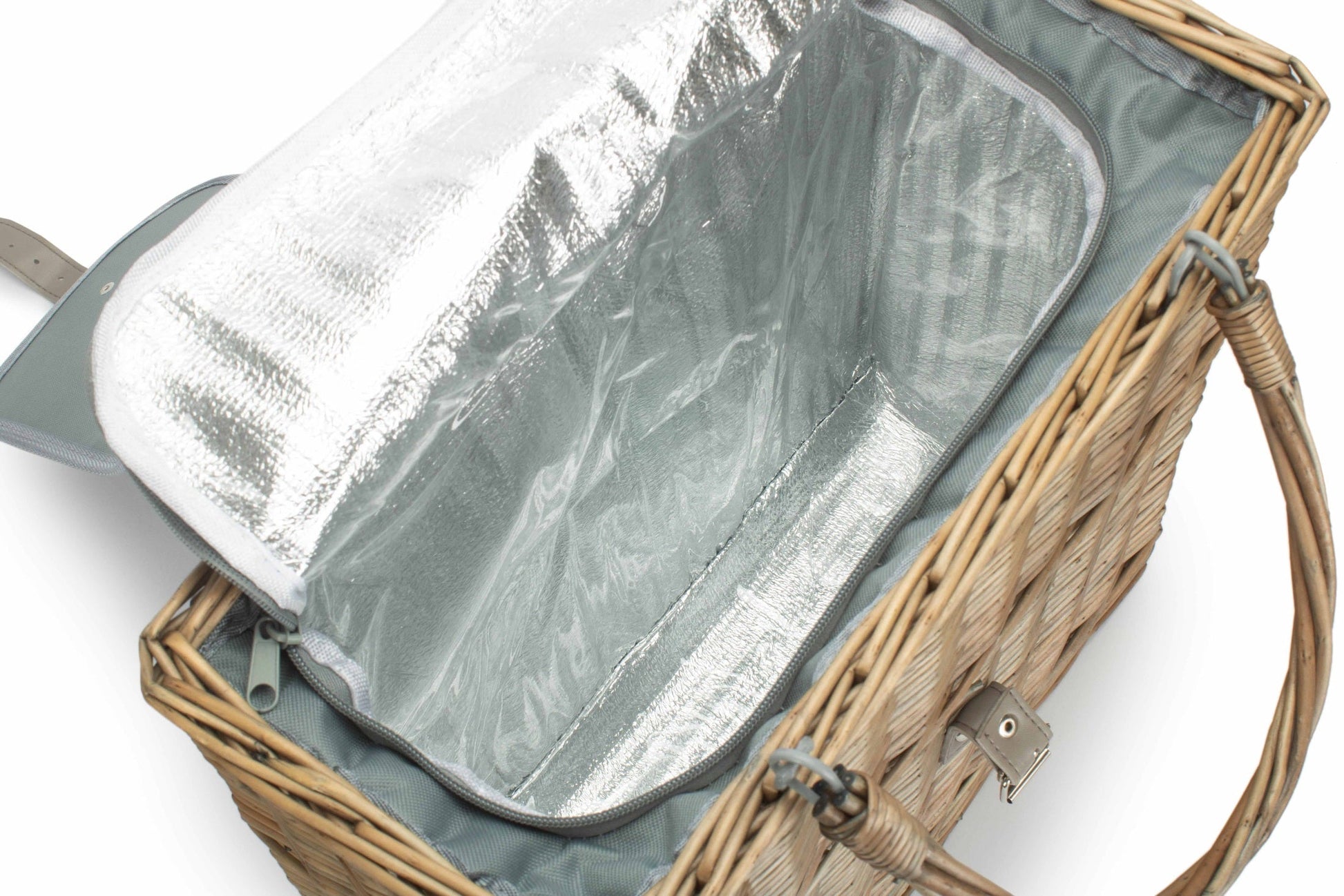 Grey Chiller Basket And Picnic Blanket - REGN