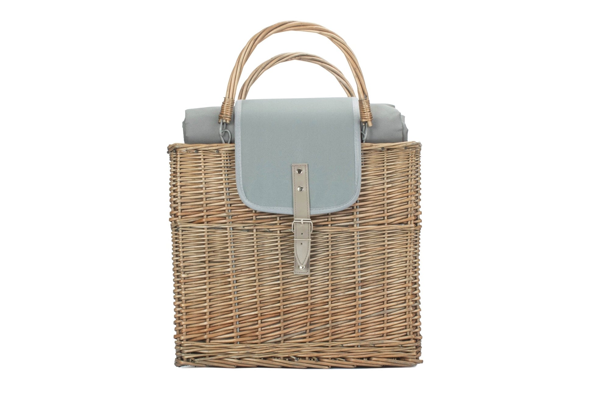Grey Chiller Basket And Picnic Blanket - REGN