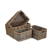 Grey Scandi Storage Basket Set 4 - REGN