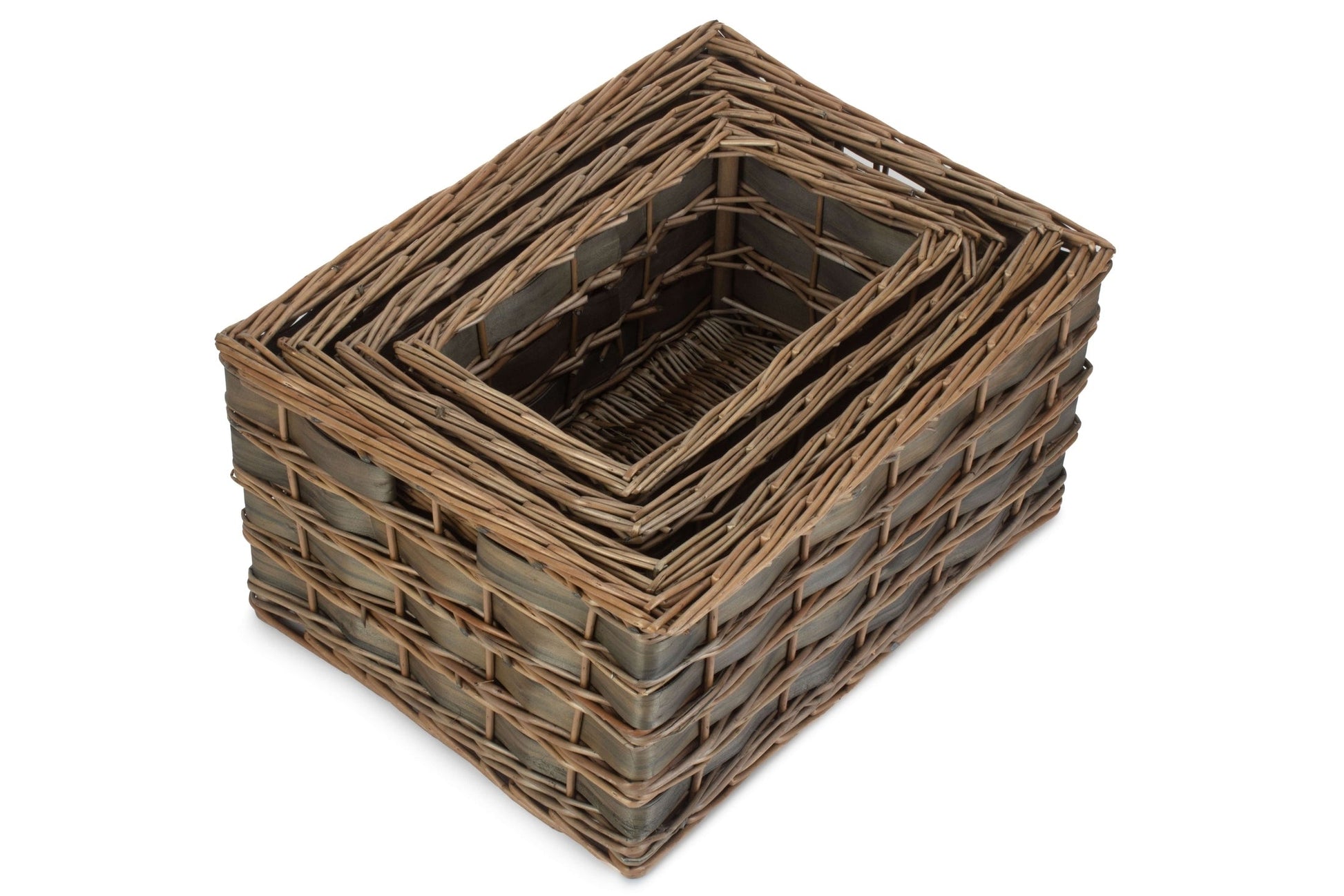 Grey Scandi Storage Basket Set 4 - REGN