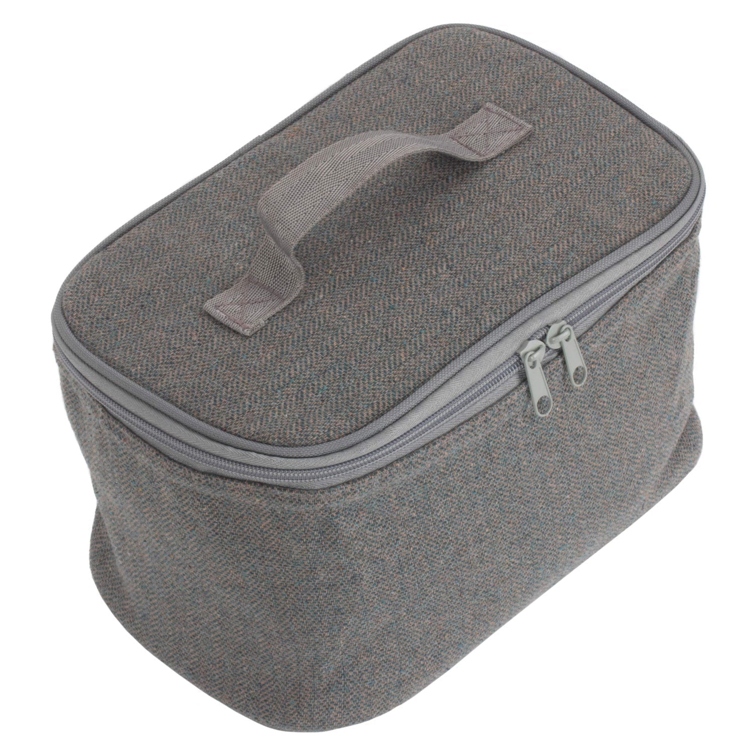 Grey Tweed Insulated Lunch and Picnic Cooler Bag - REGN