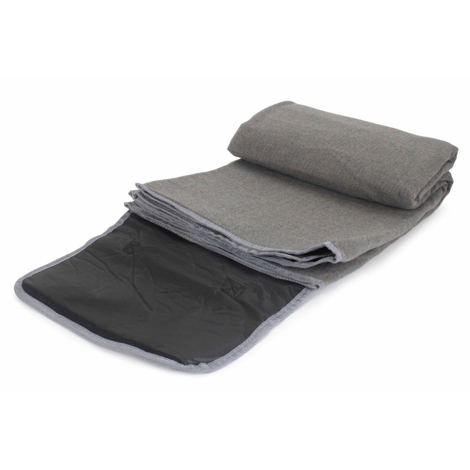 Grey Tweed Waterproof Picnic Blanket - REGN