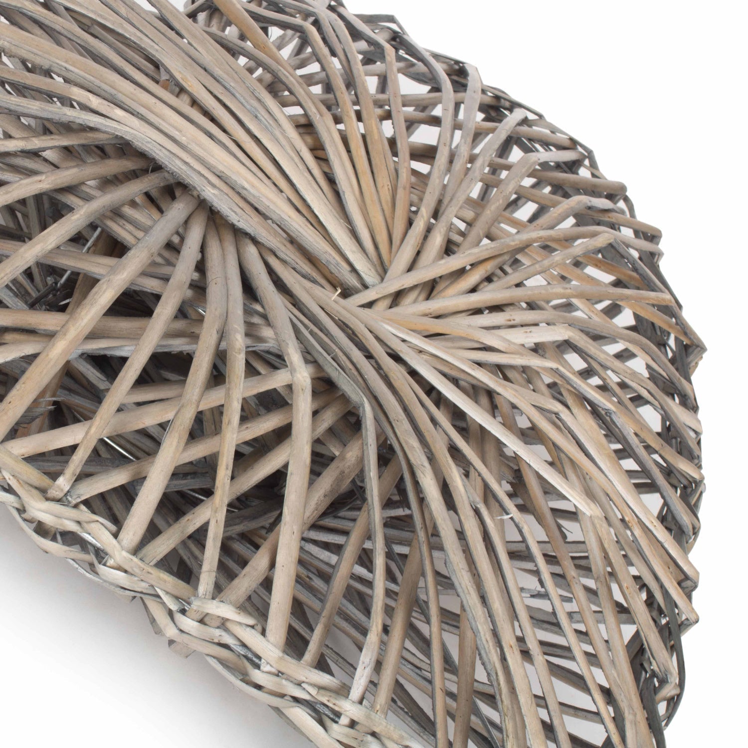 Grey Willow Heart Wreath - Large - REGN