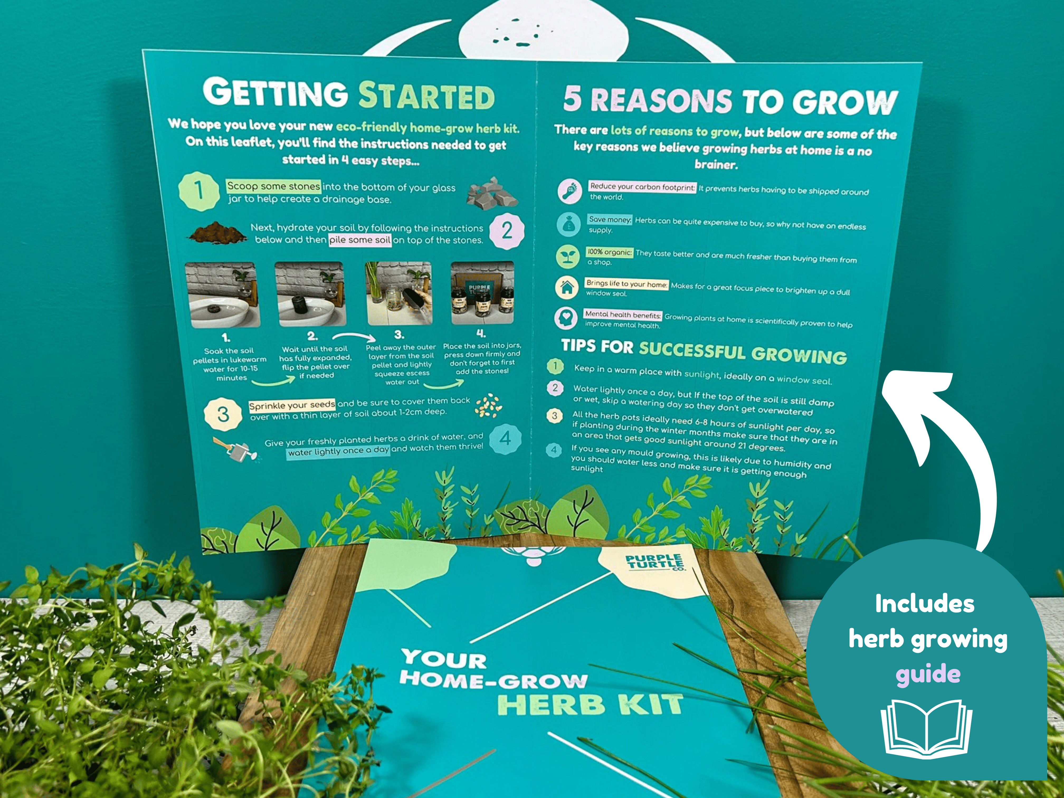 Grow Your Own Herbs Gift Set - REGN