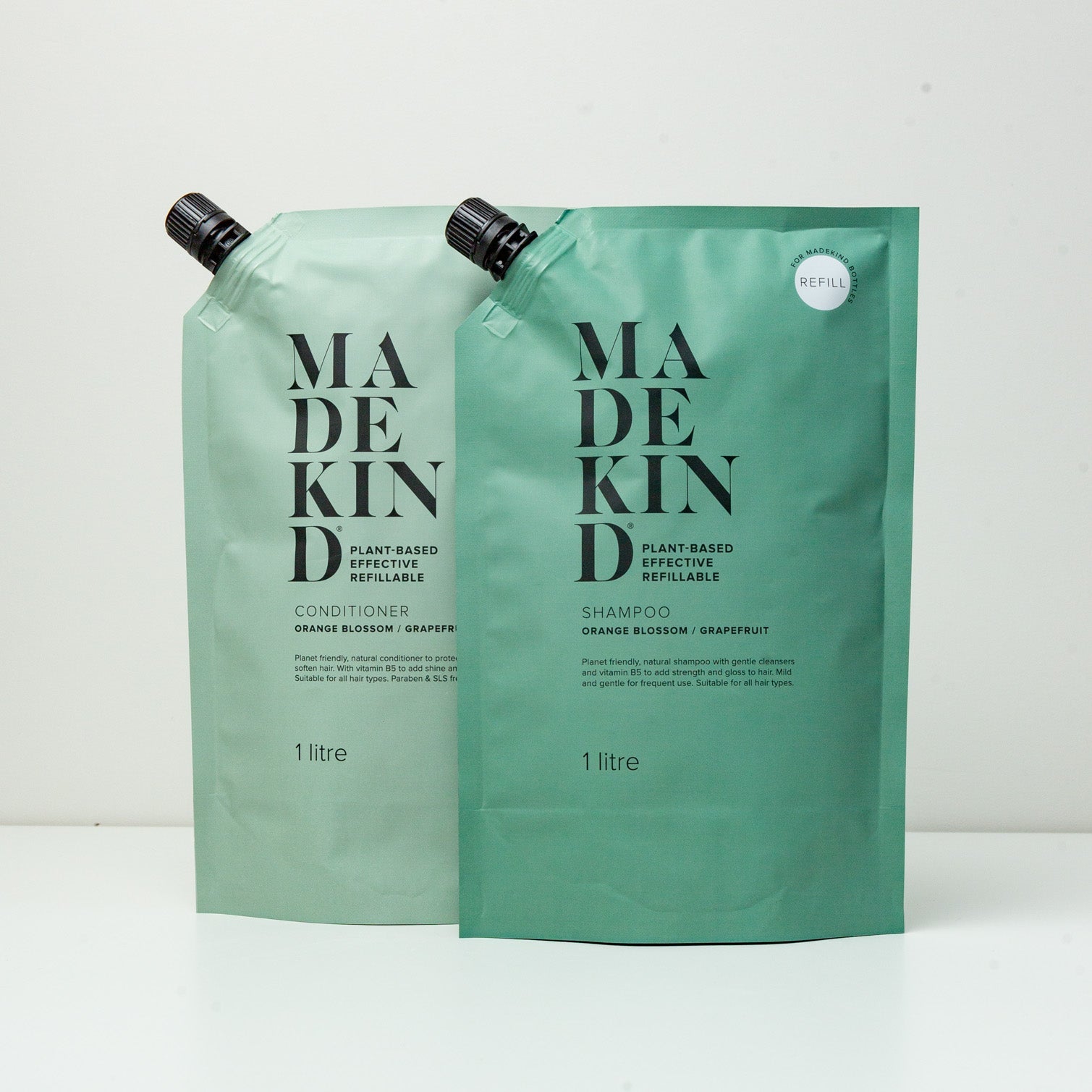 Hair Conditioner 1 Litre Refill - Orange Blossom & Grapefruit - REGN