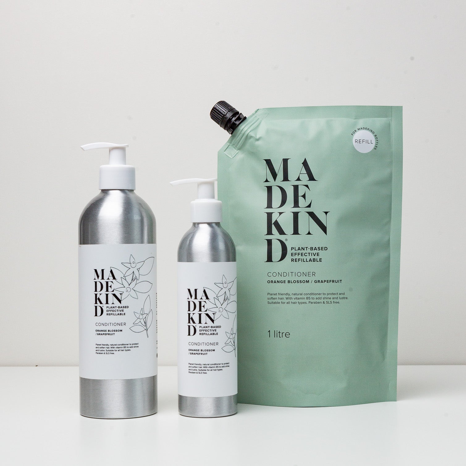 Hair Conditioner 1 Litre Refill - Orange Blossom & Grapefruit - REGN