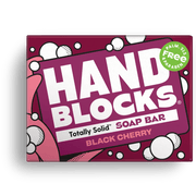Hand Blocks Soap Black Cherry - Plastic Free Vegan Hand Soap Bars - REGN