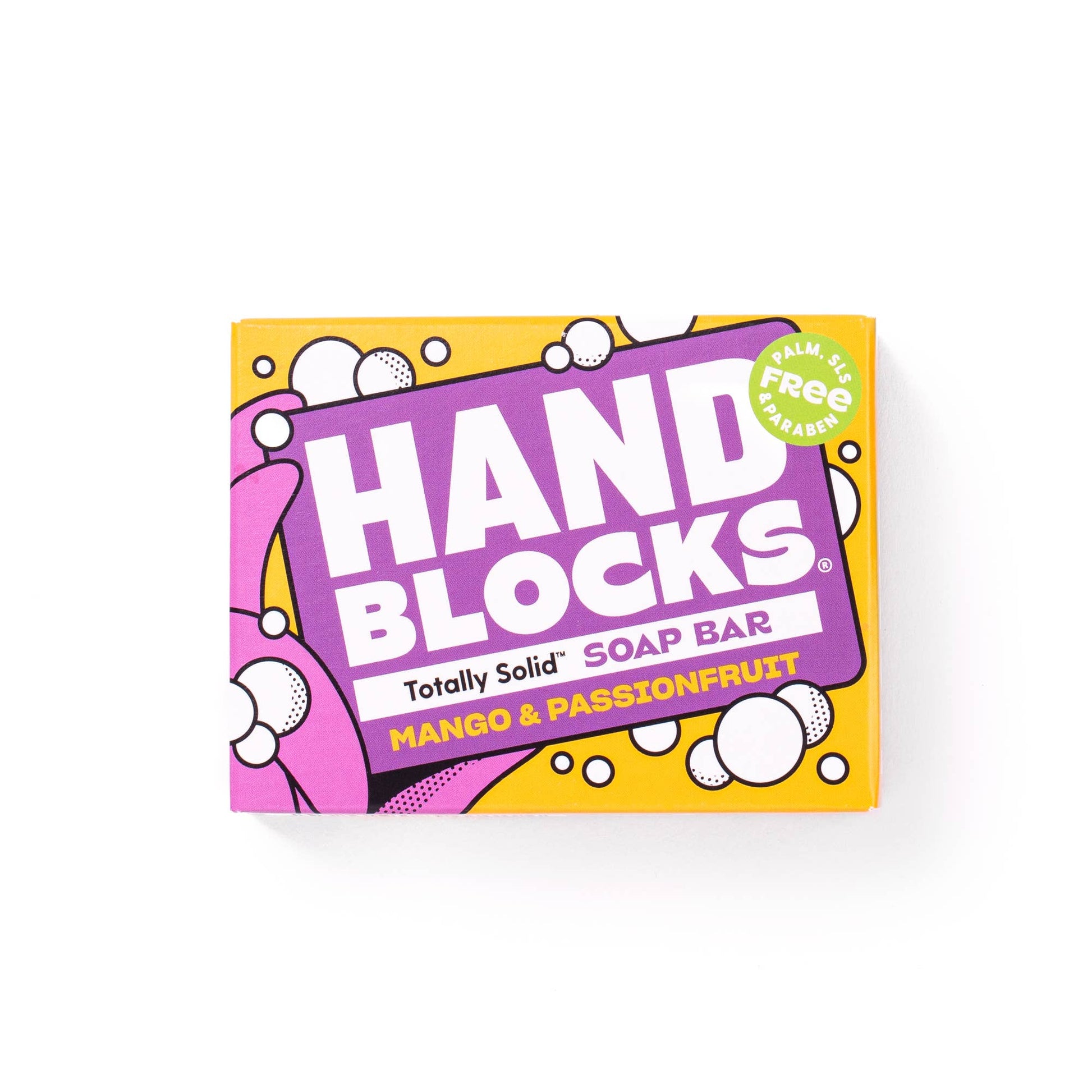 Hand Blocks Soap Mango & Passionfruit - Plastic Free Vegan Hand Soap Bars - REGN
