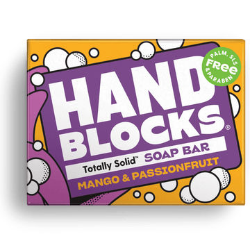 Hand Blocks Soap Mango & Passionfruit - Plastic Free Vegan Hand Soap Bars - REGN