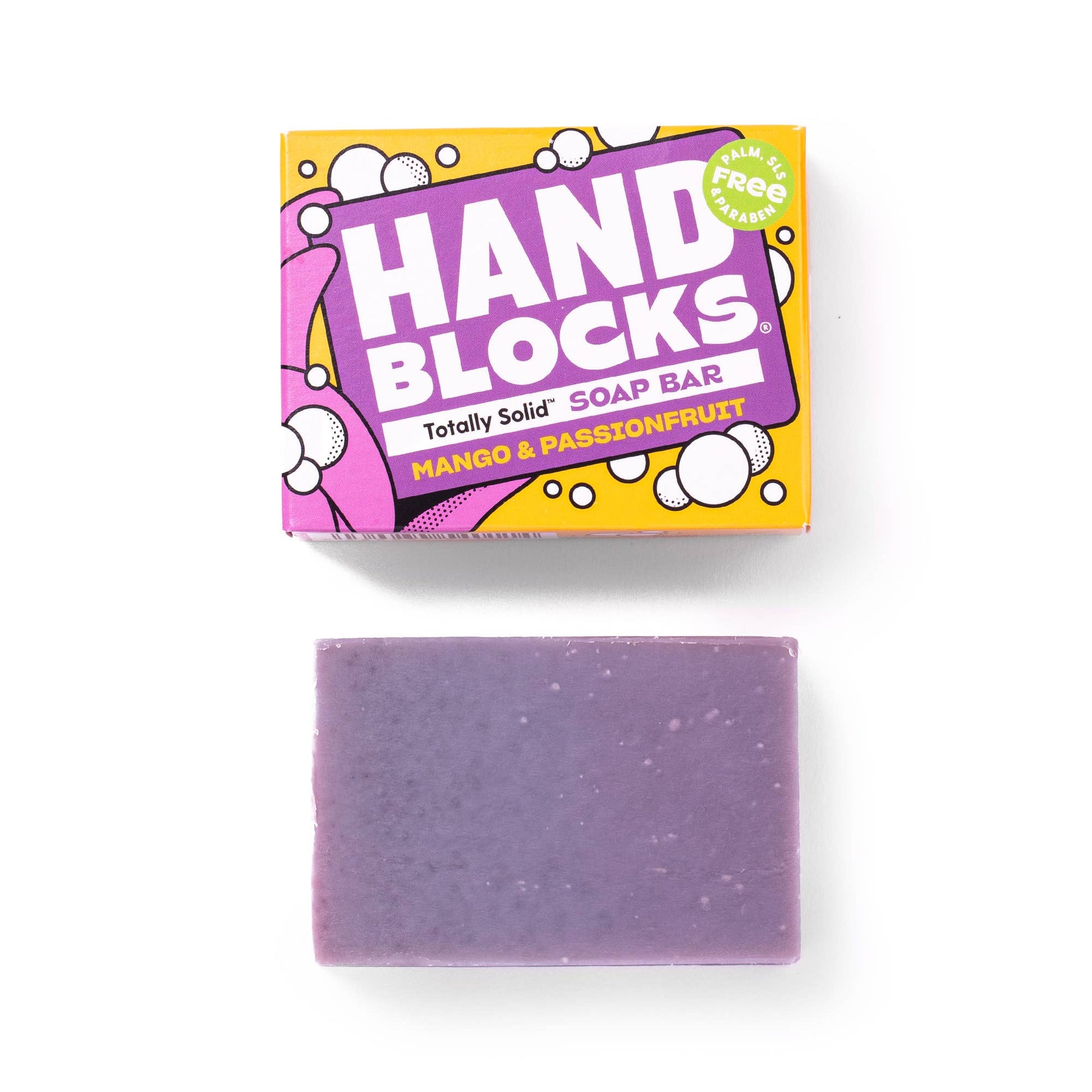 Hand Blocks Soap Mango & Passionfruit - Plastic Free Vegan Hand Soap Bars - REGN