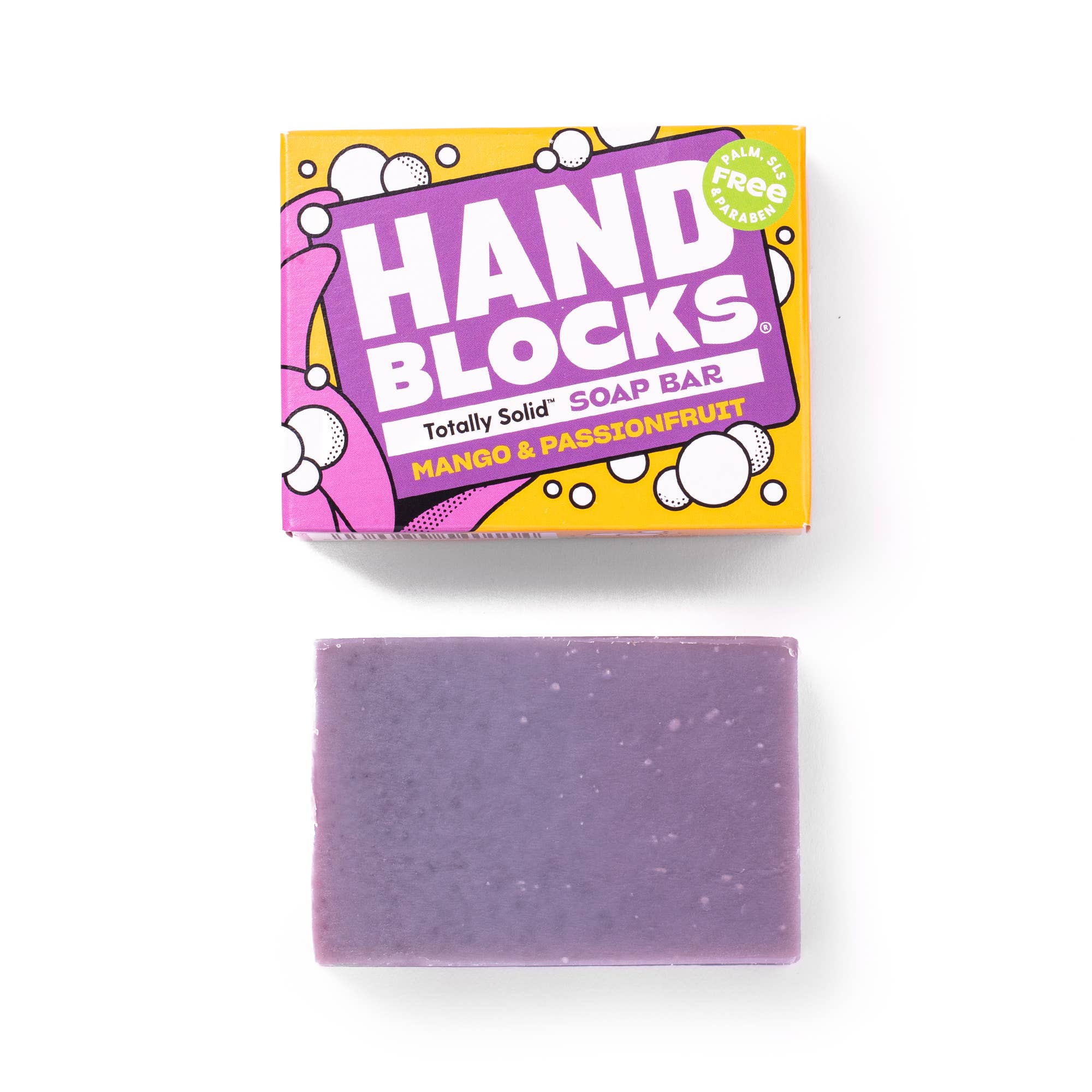 Hand Blocks Soap Mango & Passionfruit - Plastic Free Vegan Hand Soap Bars - REGN