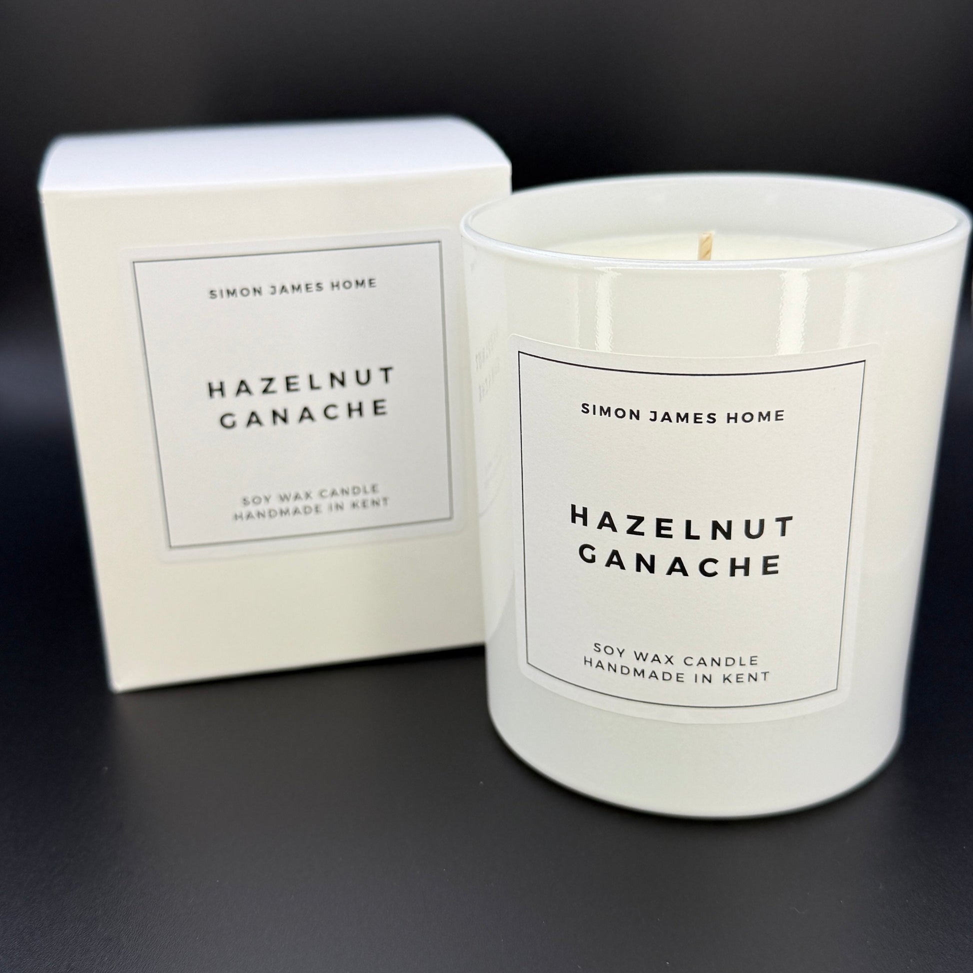 Hazelnut Ganache Candle - Luxury Soy Wax - REGN