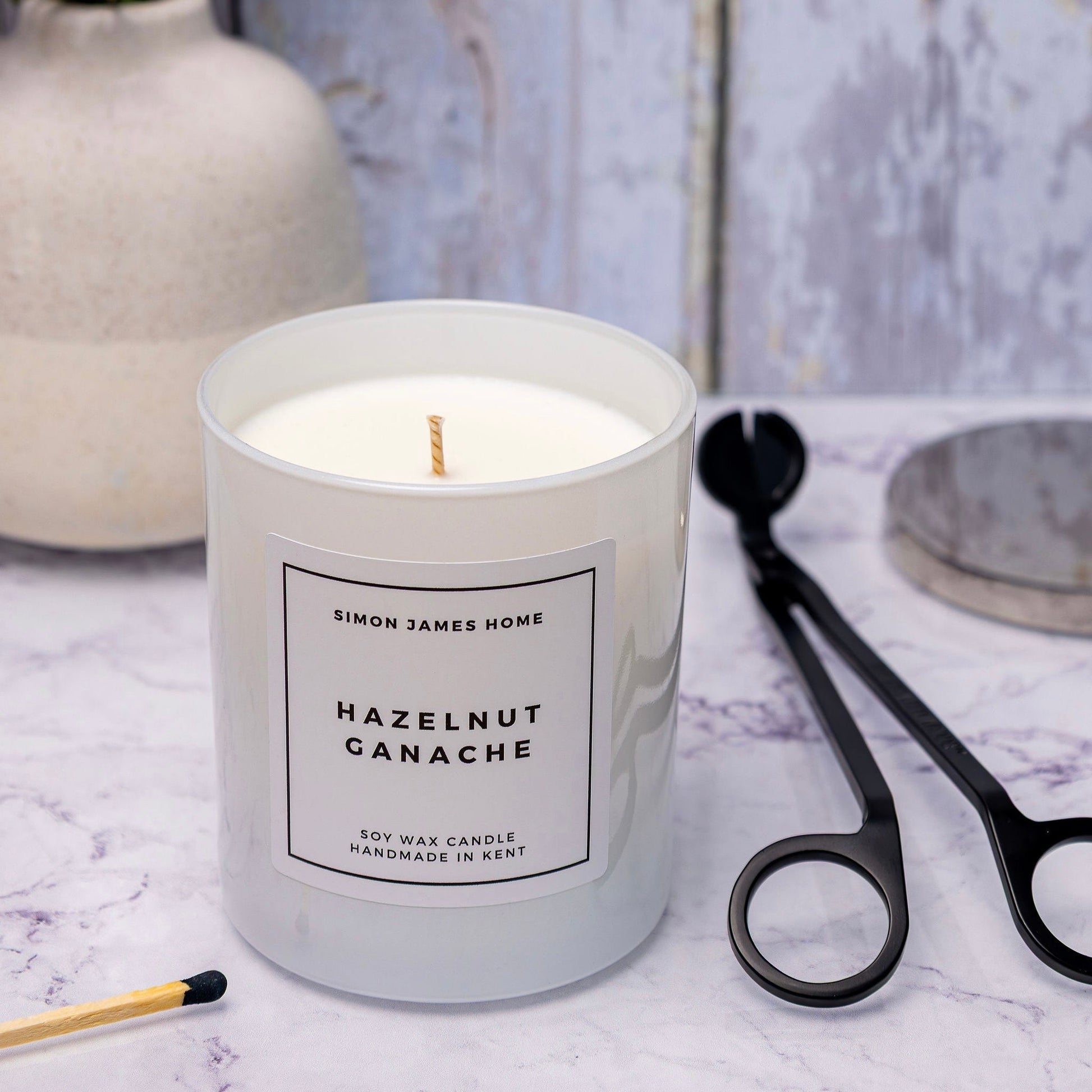 Hazelnut Ganache Candle - Luxury Soy Wax - REGN