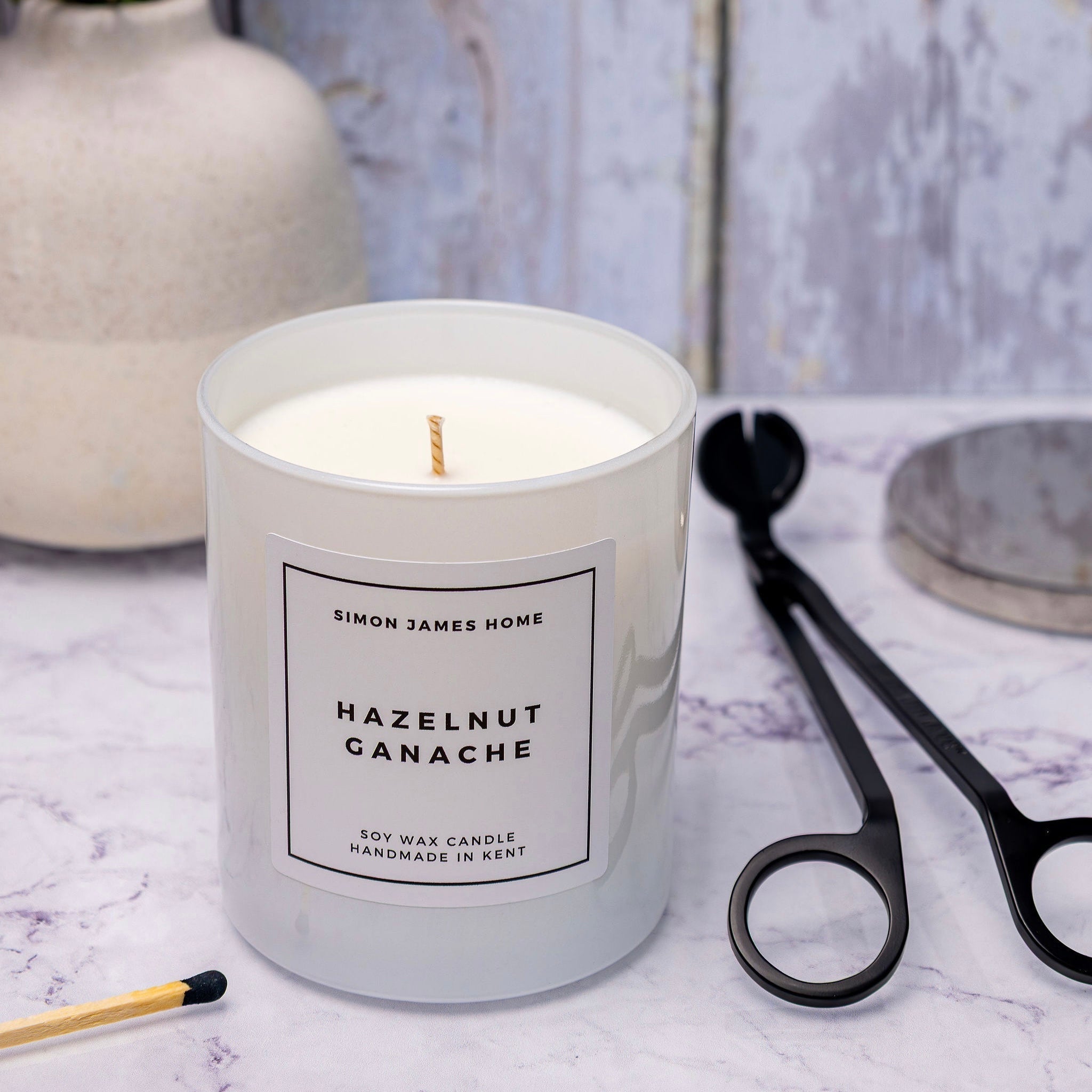Hazelnut Ganache Candle - Luxury Soy Wax - REGN
