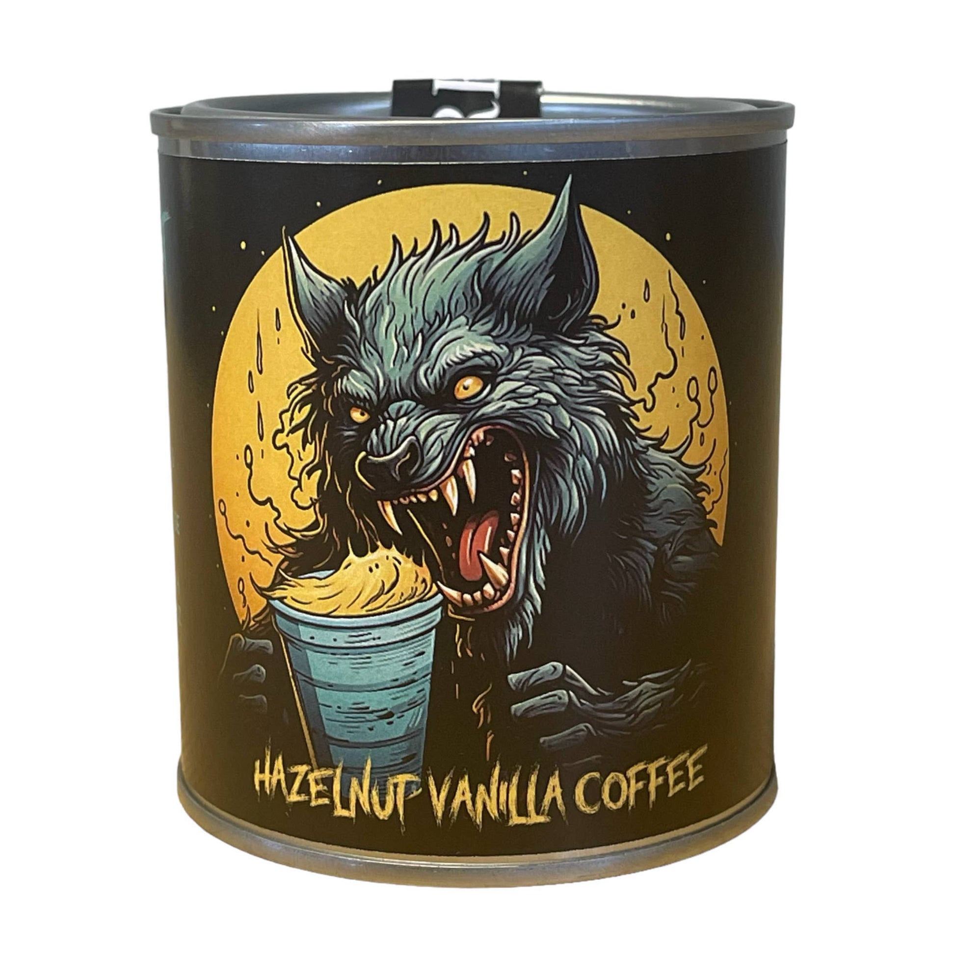 Hazelnut Vanilla Flavour Ground Coffee – Moonlight 100ml Tin - REGN