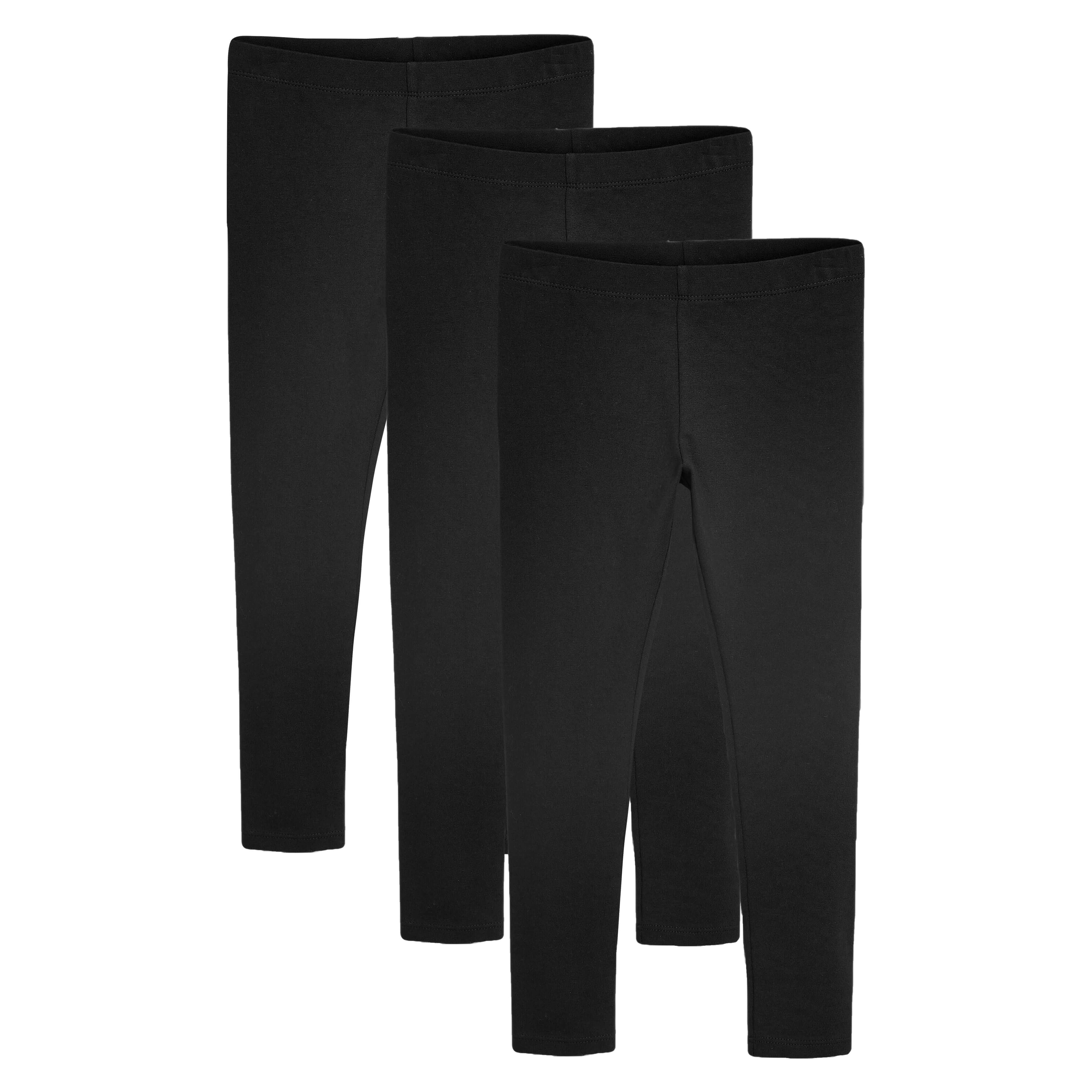 Heatwave Thermalwear Girls Thermal Fleece Leggings Pack Of 3 Warm Stretchable Winter - REGN
