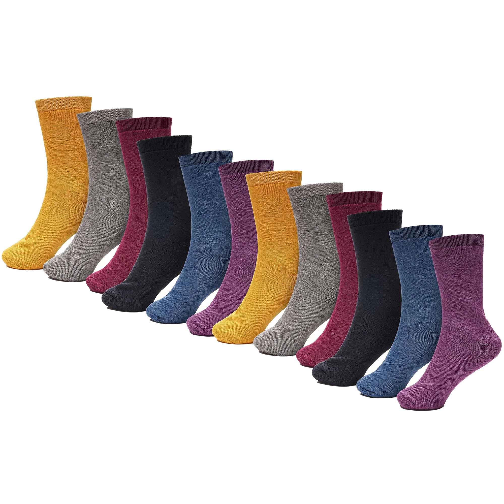Heatwave Thermalwear Womens Thermal Socks 12 Pack 2.3 Tog Extra Warm Work Boots Outdoor - REGN