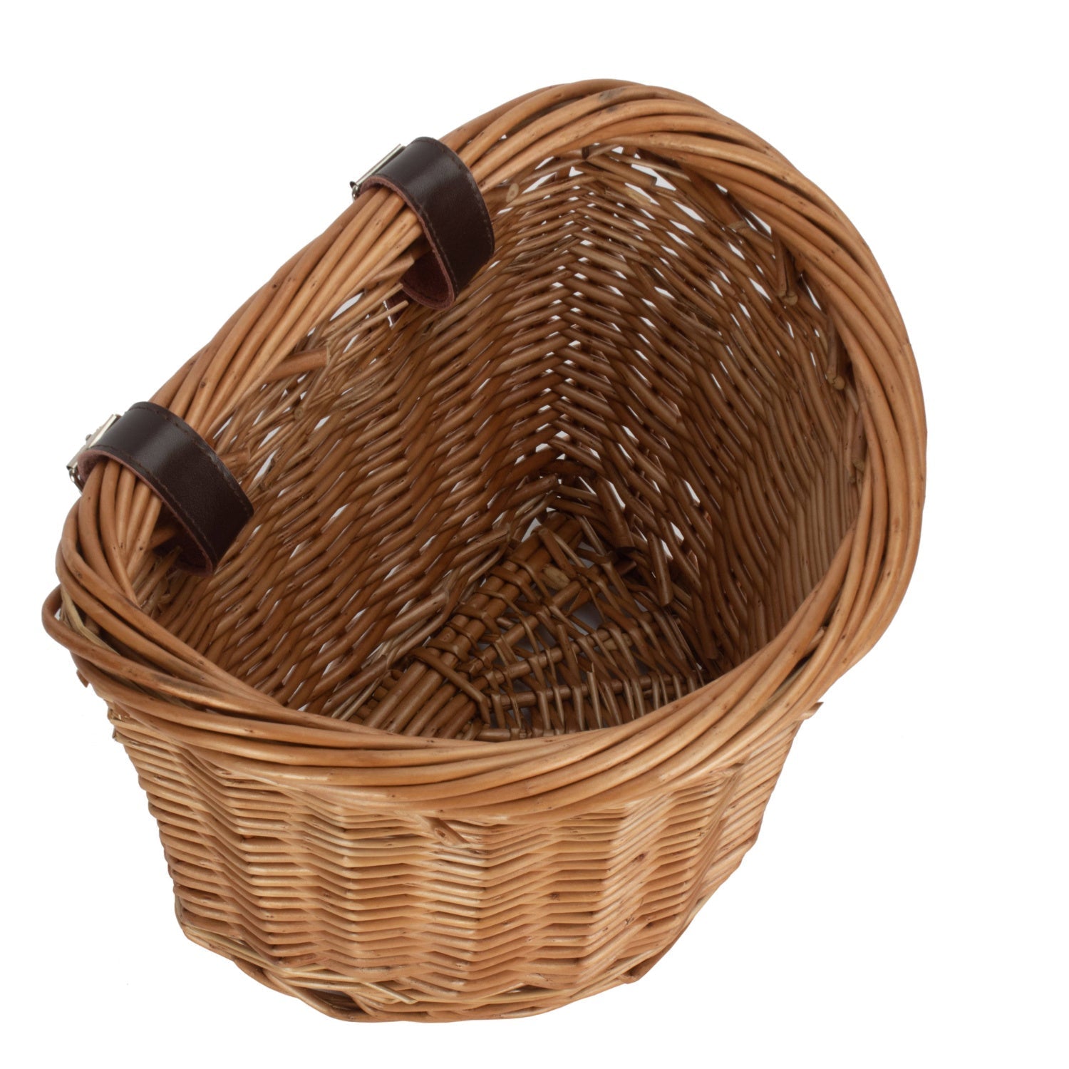 Heritage Oval Willow Bicycle Basket - REGN