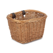 Heritage Rectangular Willow Bicycle Basket - REGN
