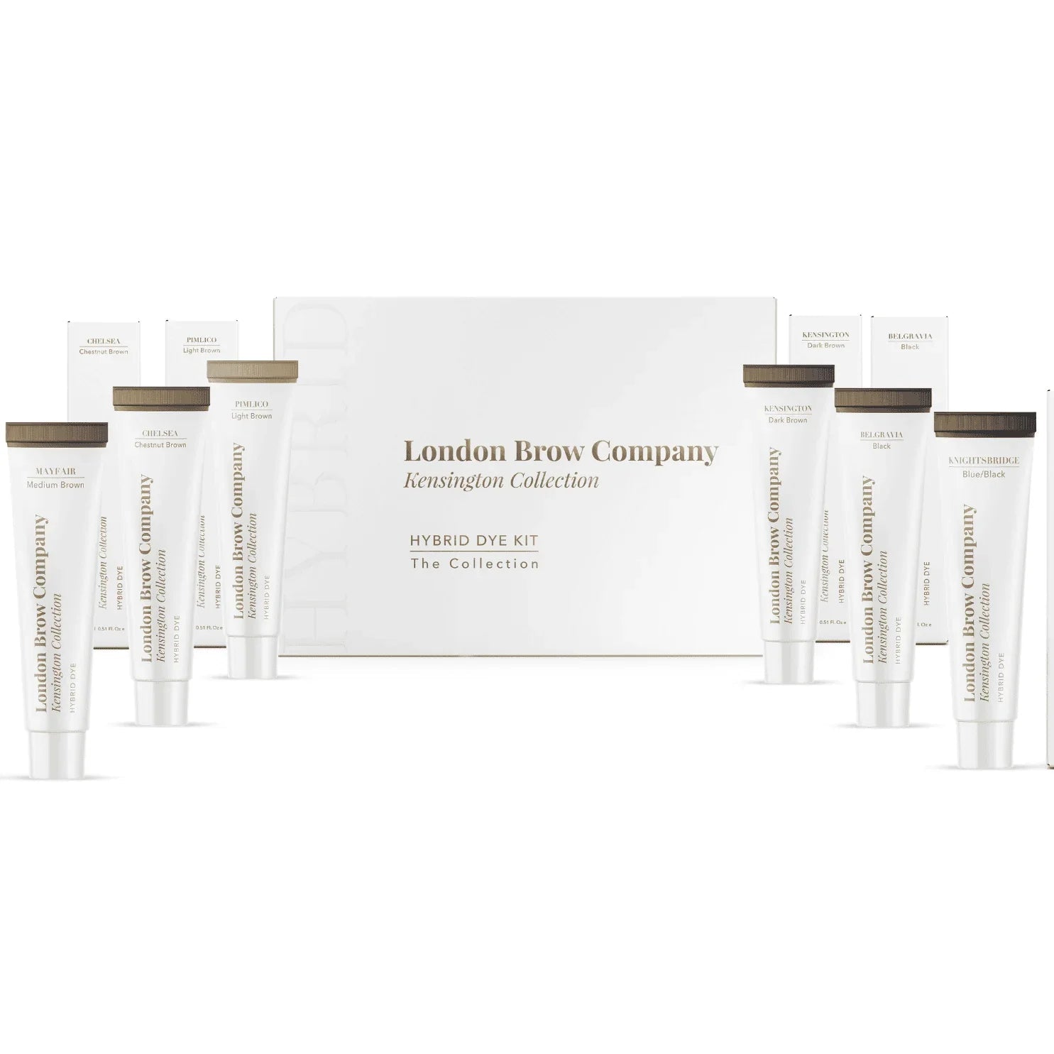 Hybrid Brow Dye Full Collection (6 Shades) - REGN