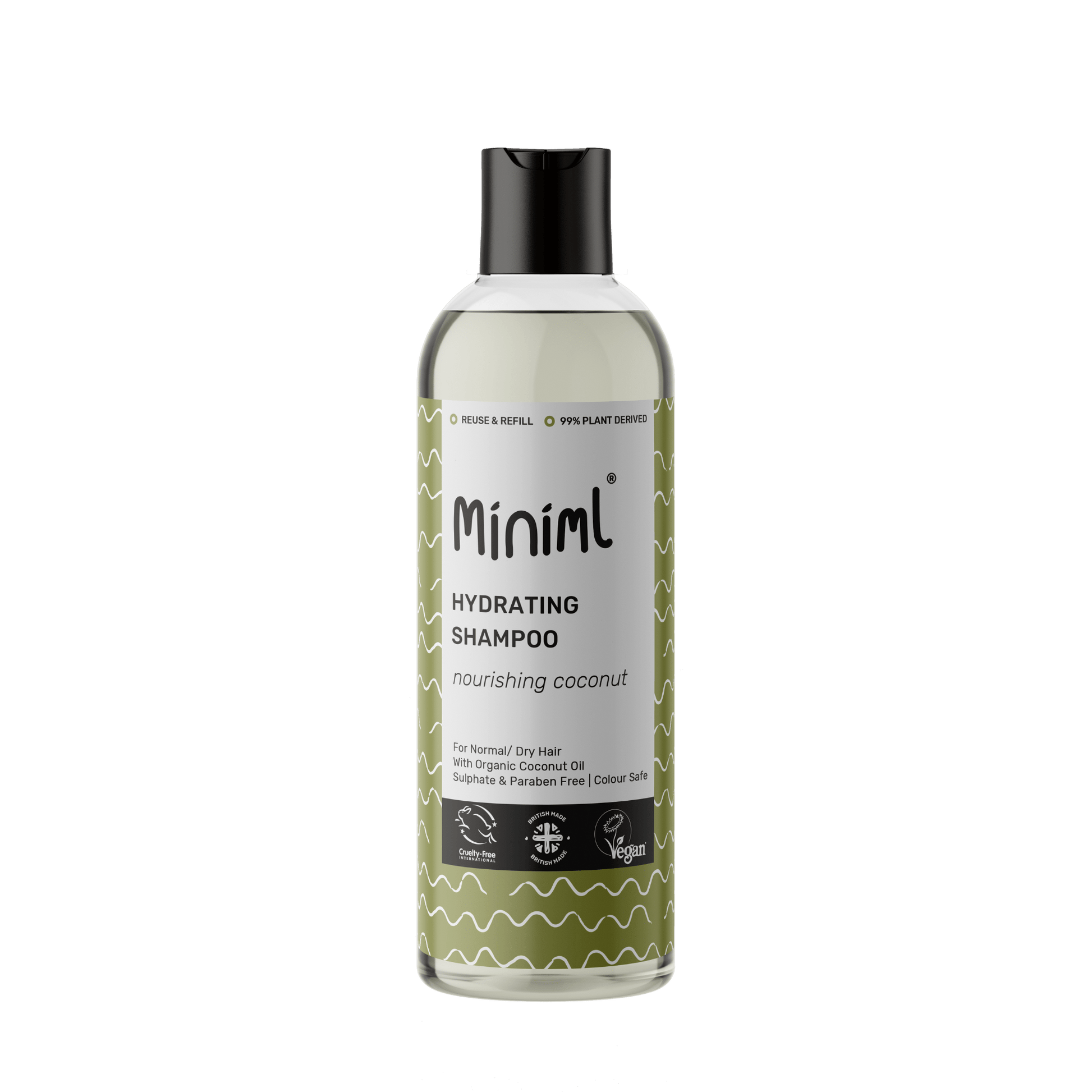 Hydrating Shampoo 500ml | Coconut Sulphate - Free Hair Care - REGN