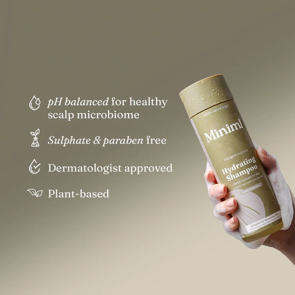 Hydrating Shampoo Indulgent Coconut 400ml Sulphate - Free Hair Care - REGN