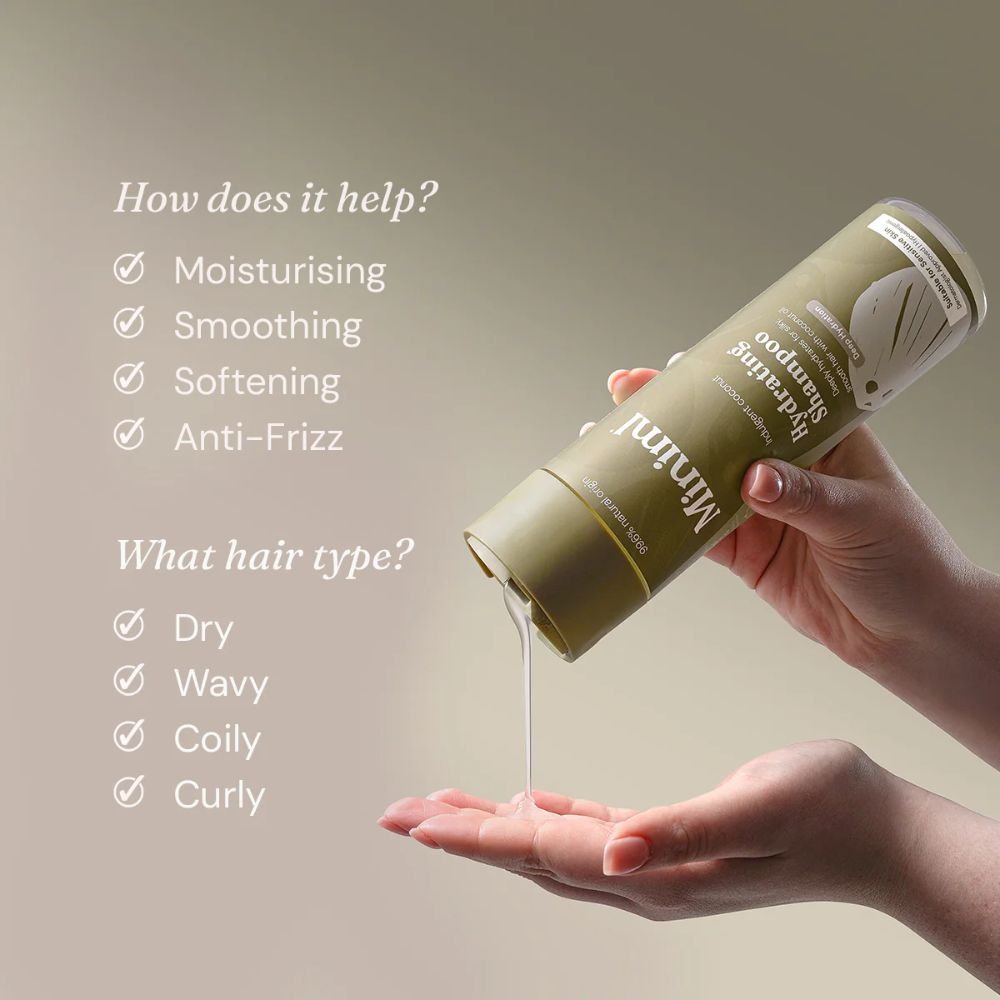 Hydrating Shampoo Indulgent Coconut 400ml Sulphate - Free Hair Care - REGN