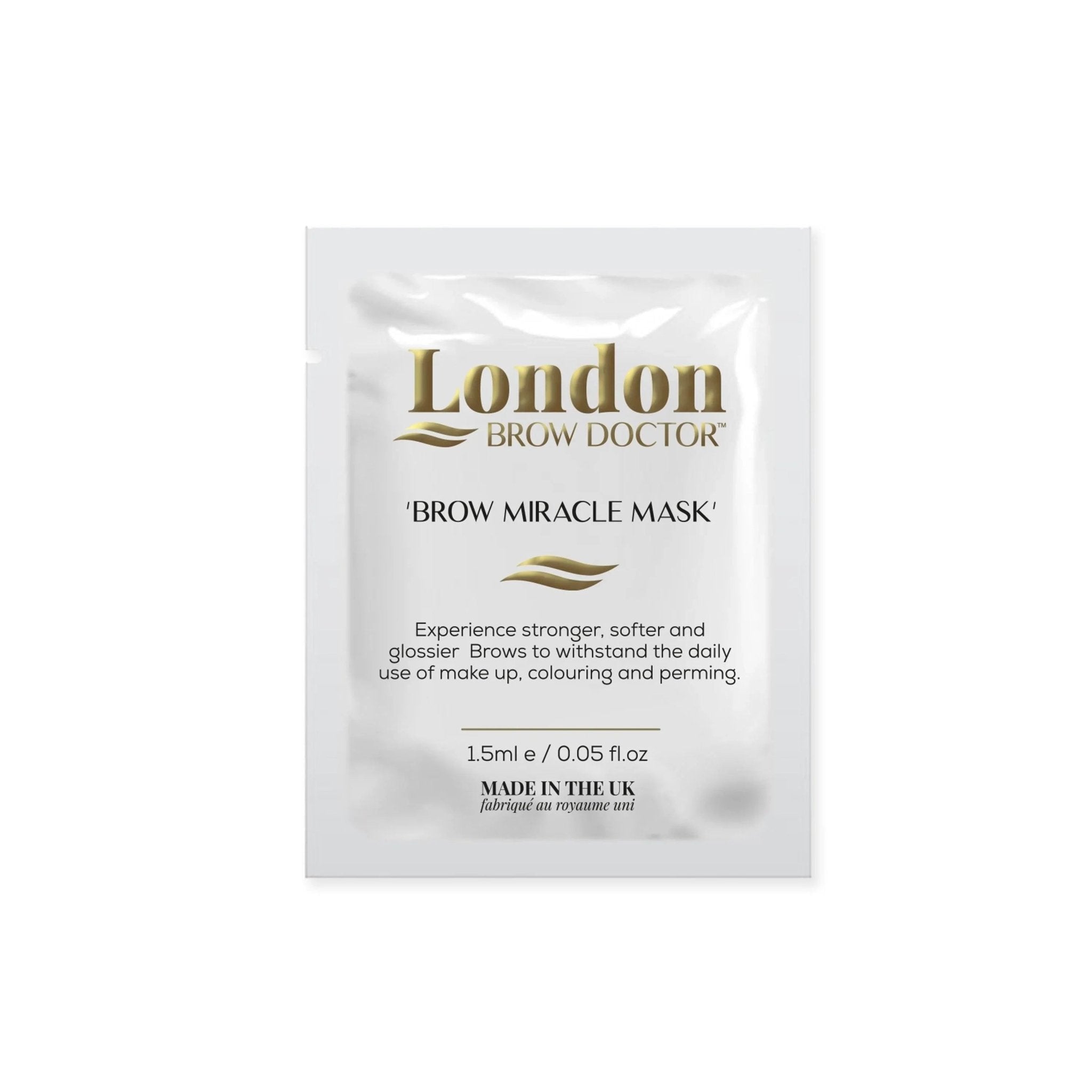 Intensive Brow Moisturising Mask - London Brow Doctor Sachets - REGN
