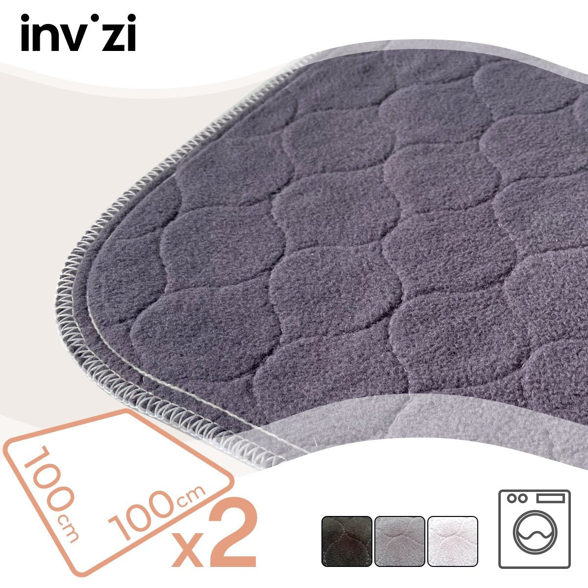 Invizi Large Protector 100x100cm - Twin-Pack - REGN