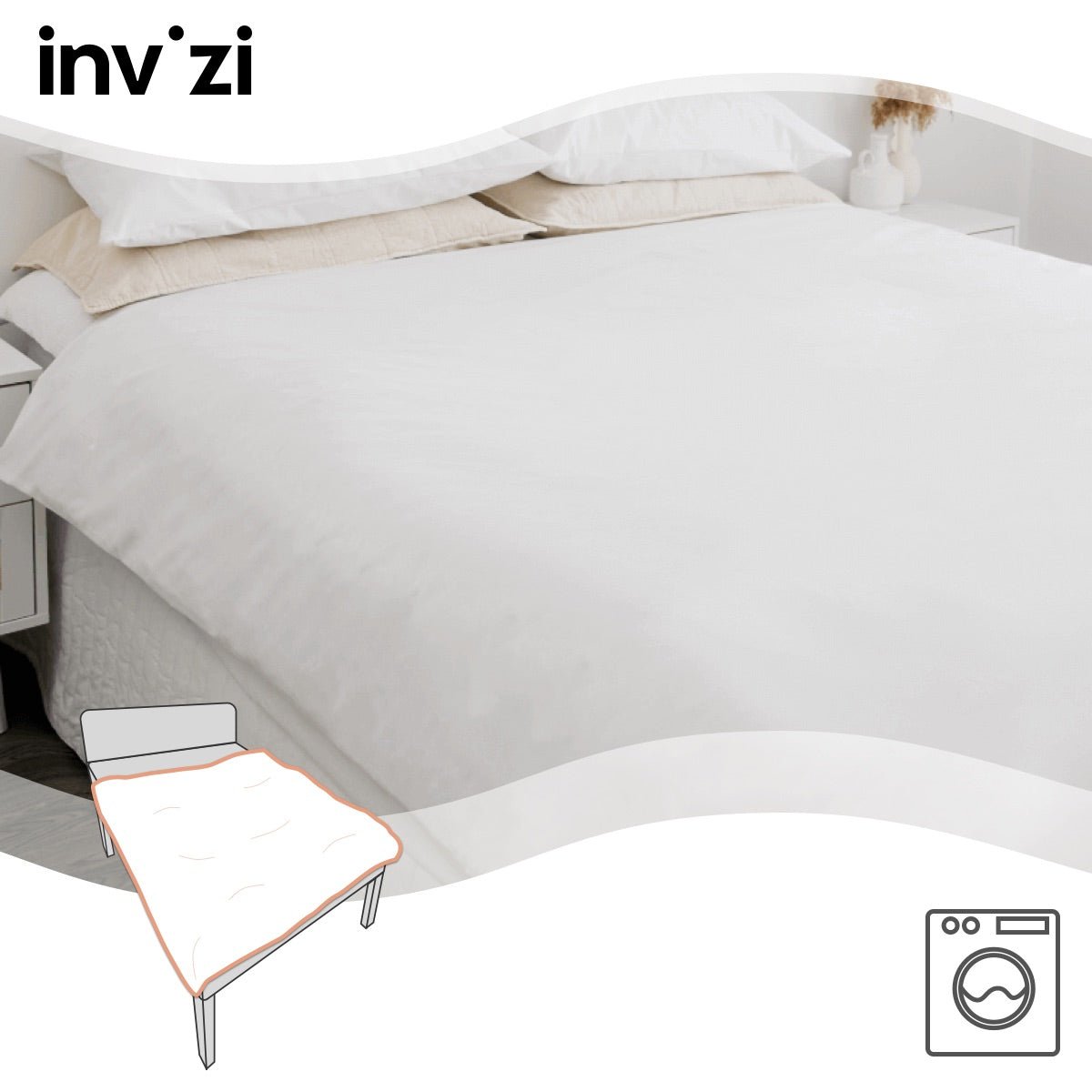 Invizi Waterproof Duvet Cover - REGN