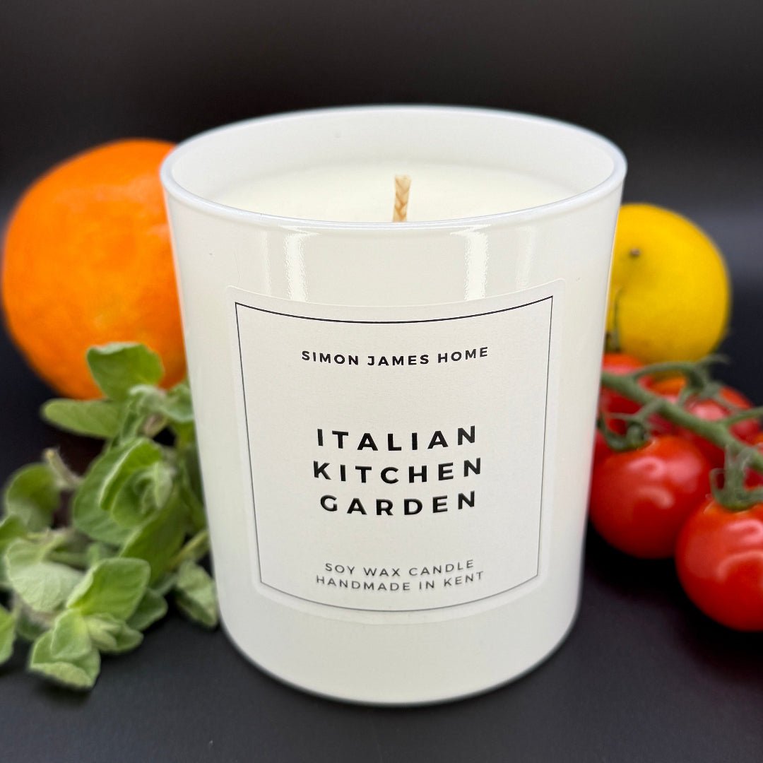 Italian Kitchen Garden Candle - Luxury Soy Wax - Botanical Candle - REGN