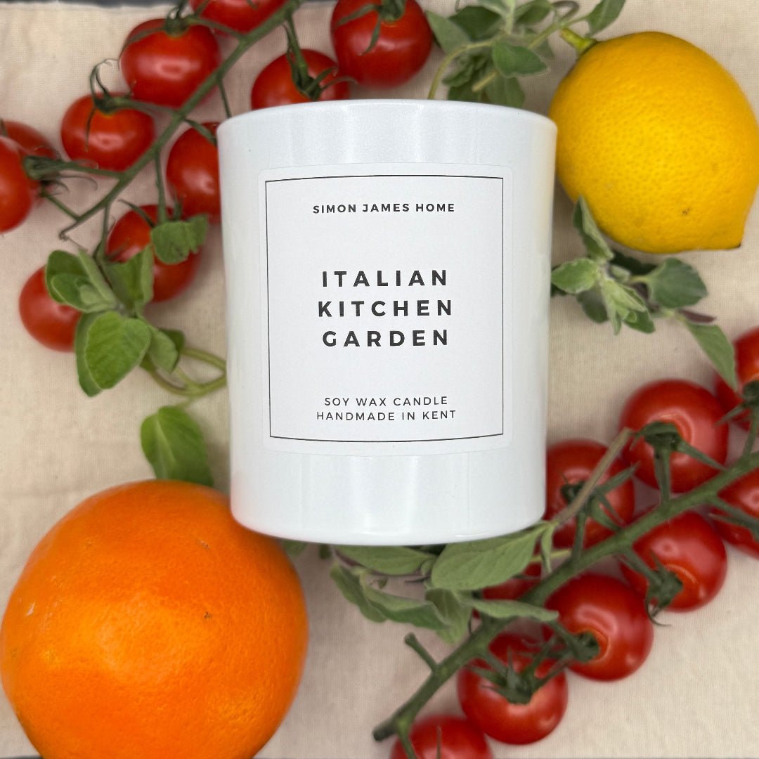 Italian Kitchen Garden Candle - Luxury Soy Wax - Botanical Candle - REGN