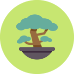 tree in pot