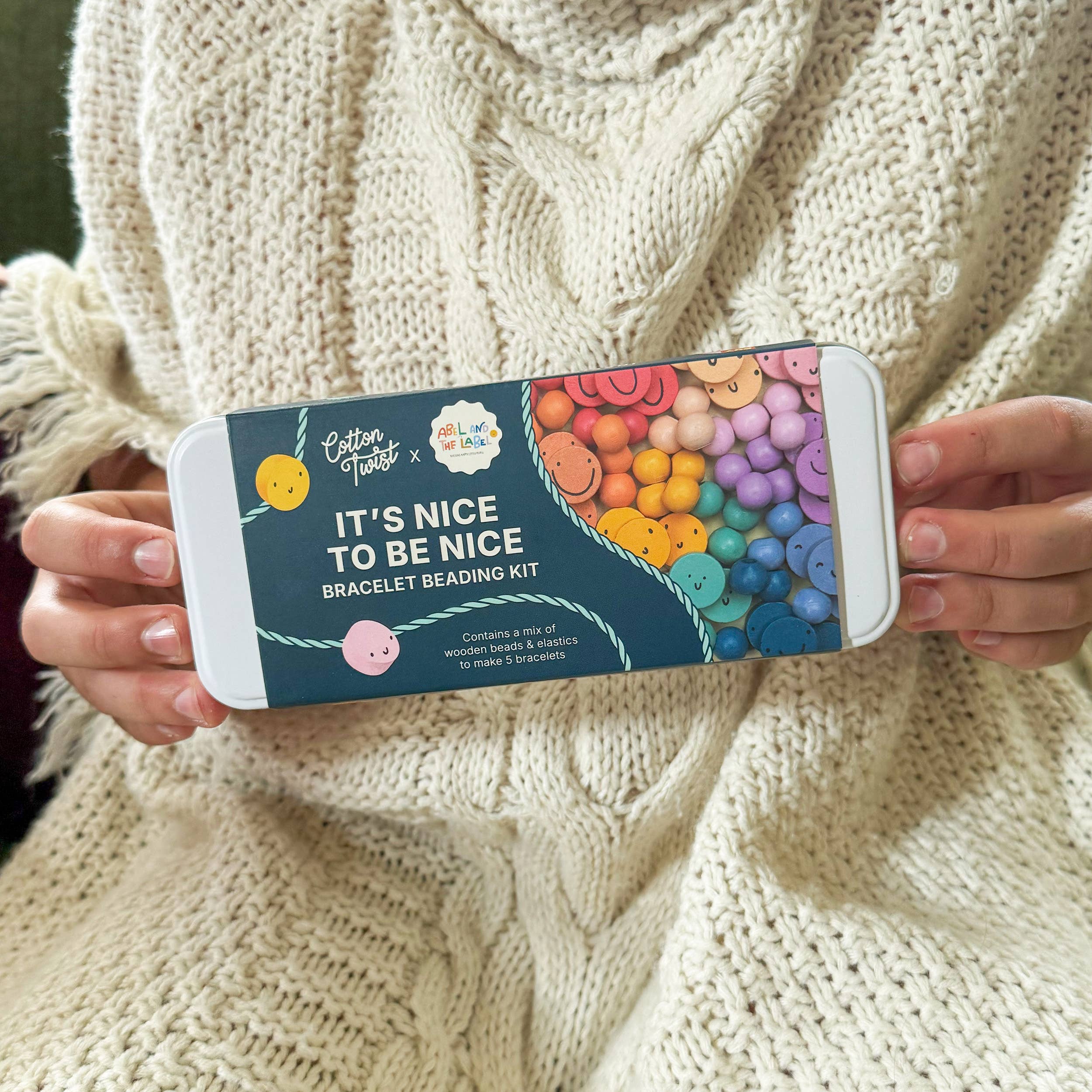 It’s Nice To Be Nice Bracelet Beading Gift Kit for Children - REGN