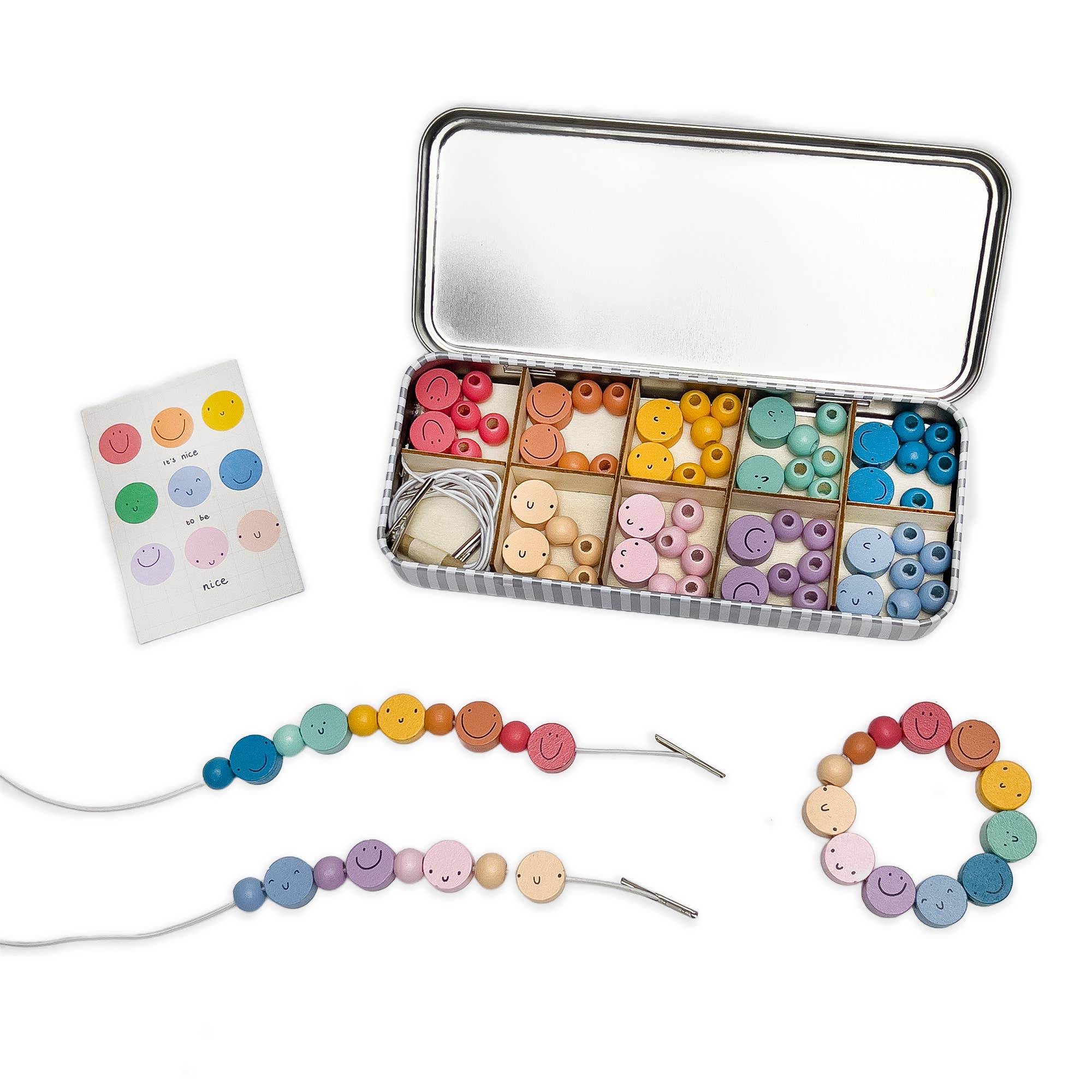 It’s Nice To Be Nice Bracelet Beading Gift Kit for Children - REGN