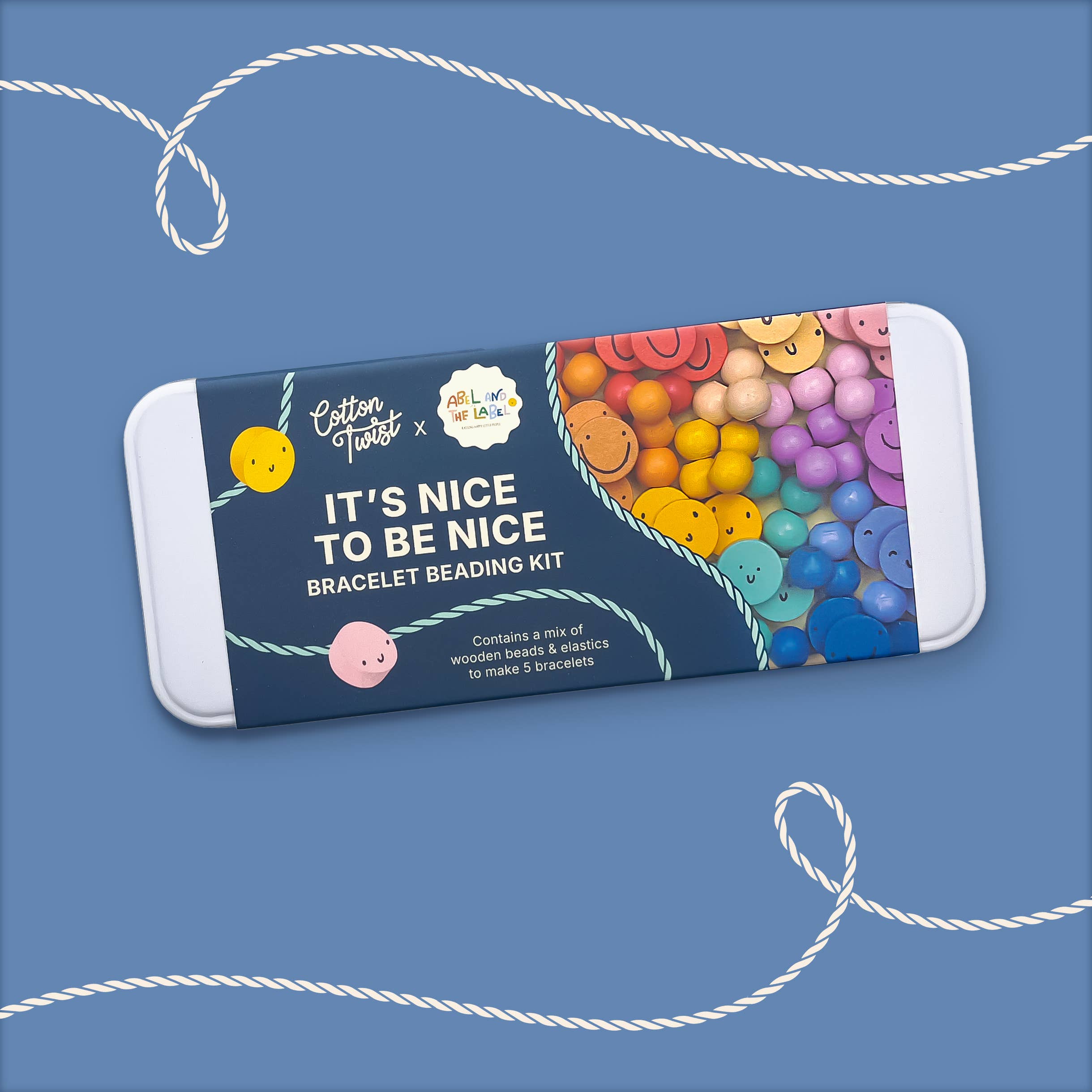 It’s Nice To Be Nice Bracelet Beading Gift Kit for Children - REGN