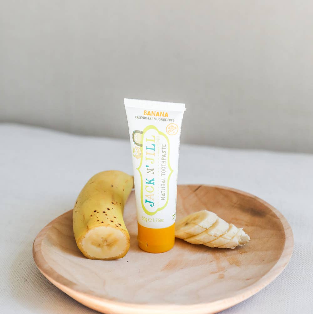 Jack N’ Jill Natural Banana Toothpaste for Kids 50g - REGN