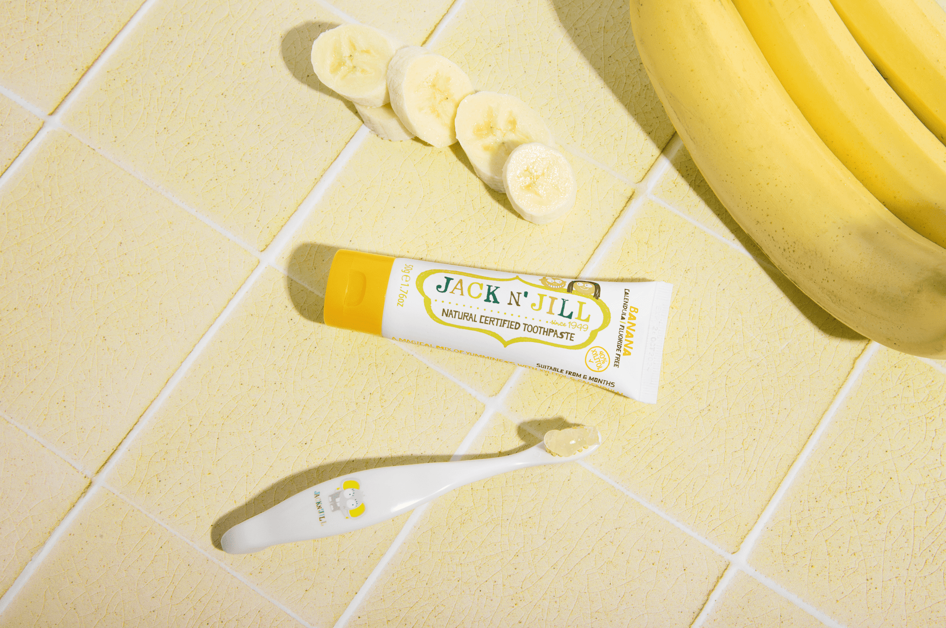 Jack N’ Jill Natural Banana Toothpaste for Kids 50g - REGN