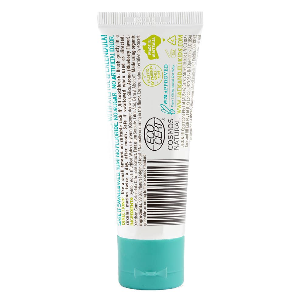 Jack N' Jill Natural Certified Toothpaste Blueberry - 50g - REGN
