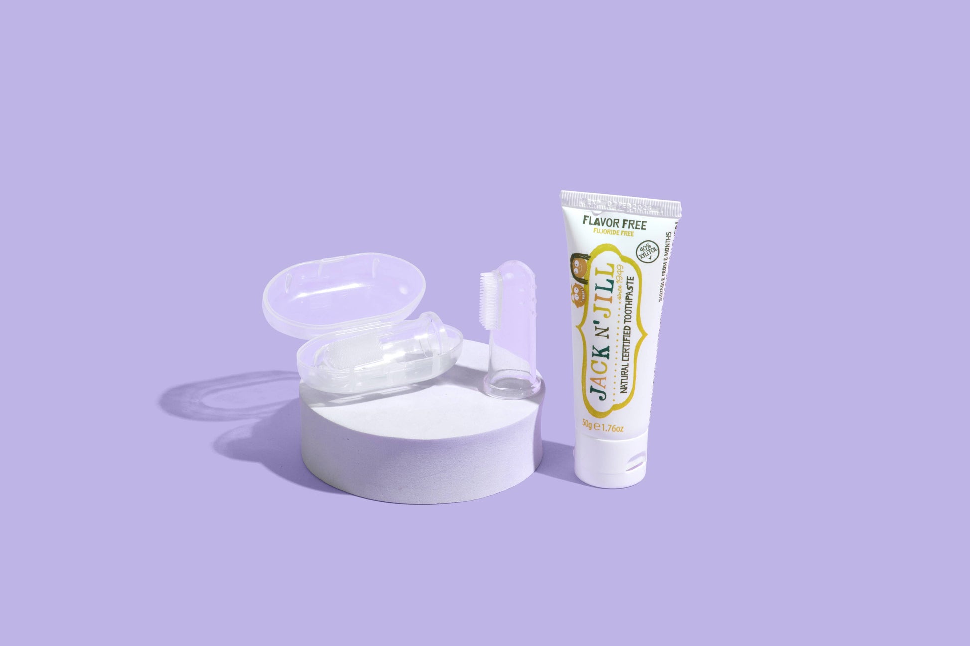 Jack N’ Jill Natural Flavour Free Toothpaste for Babies & Kids – 50g - REGN