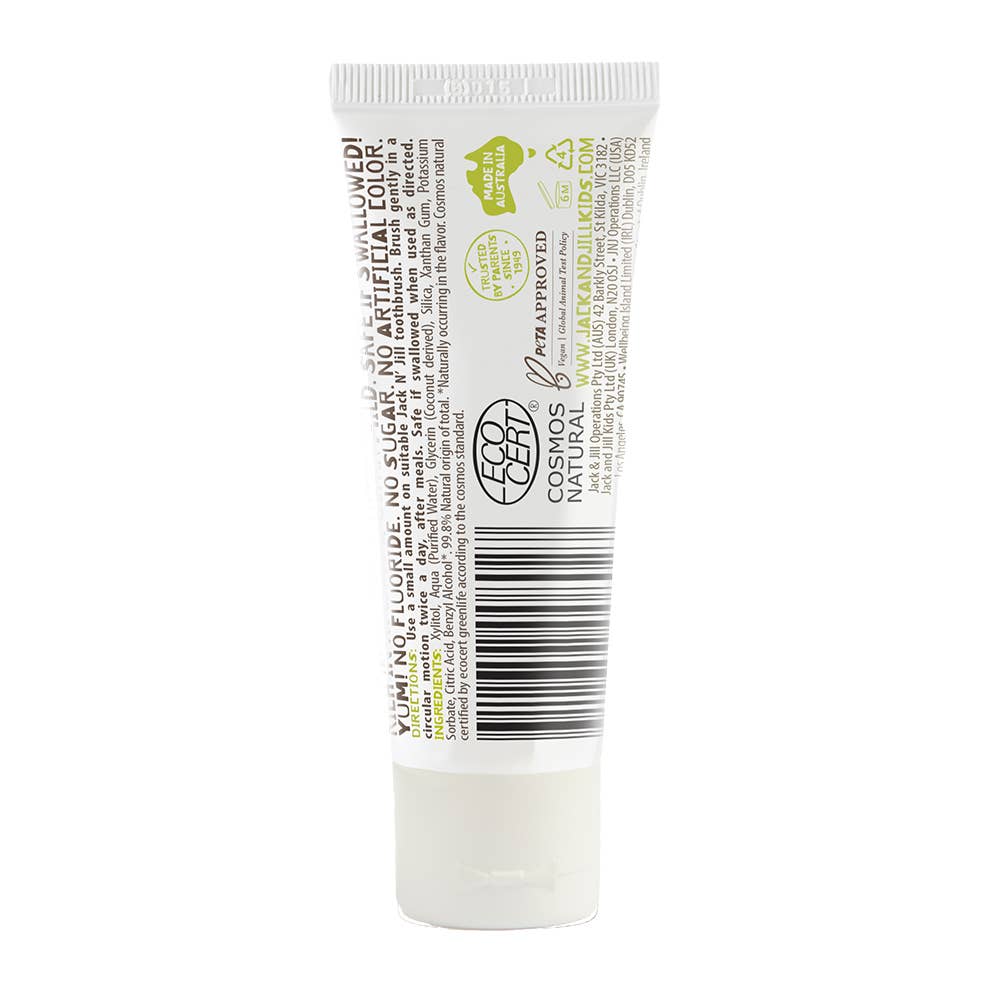 Jack N’ Jill Natural Flavour Free Toothpaste for Babies & Kids – 50g - REGN