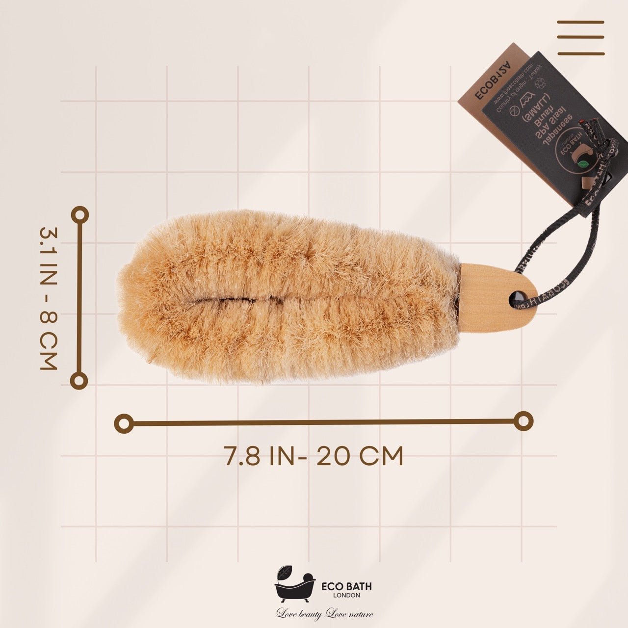 Japanese SPA Sisal Brush - REGN
