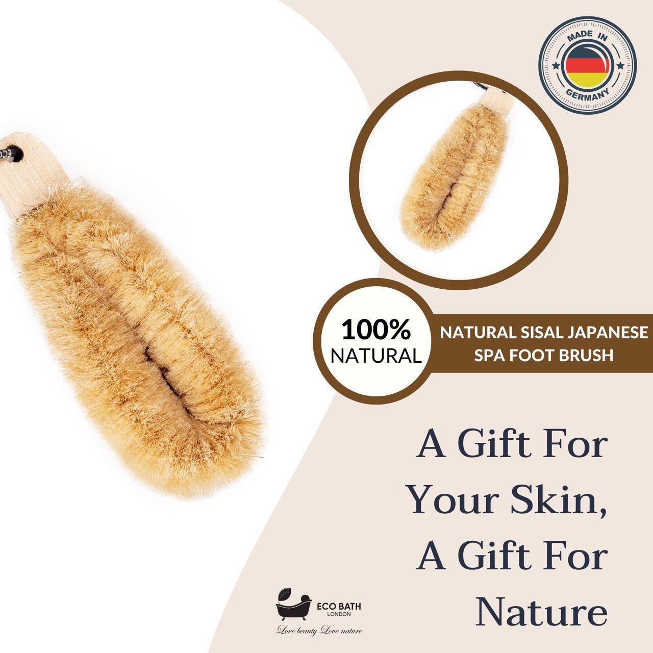Japanese SPA Sisal Brush - REGN