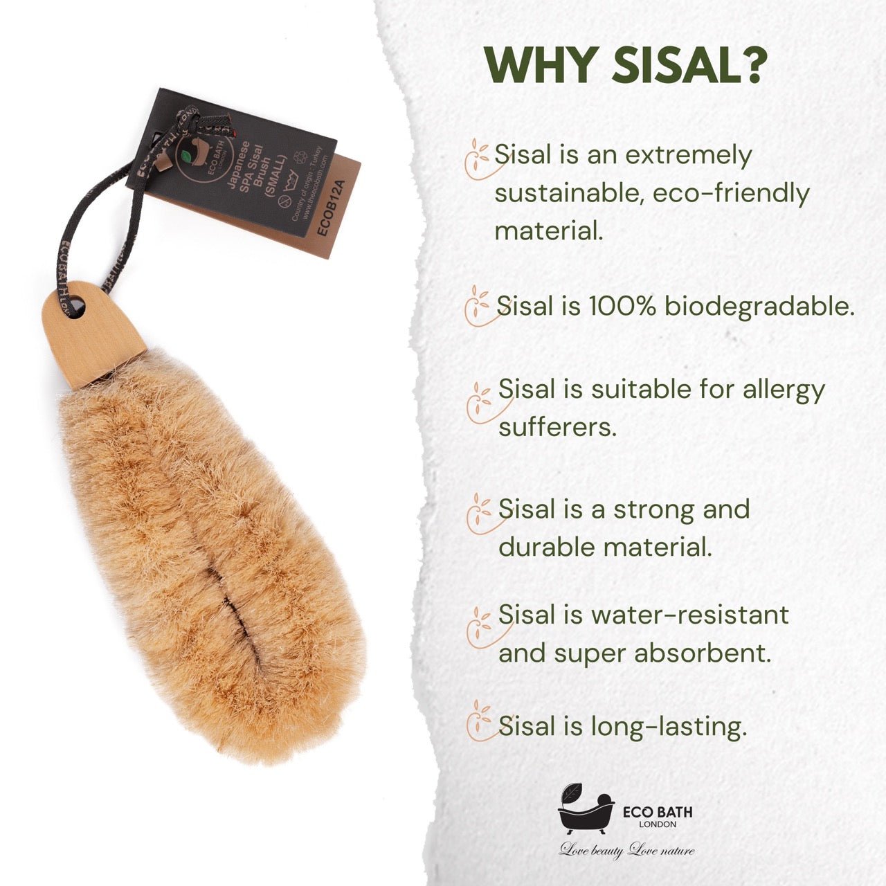 Japanese SPA Sisal Brush - REGN