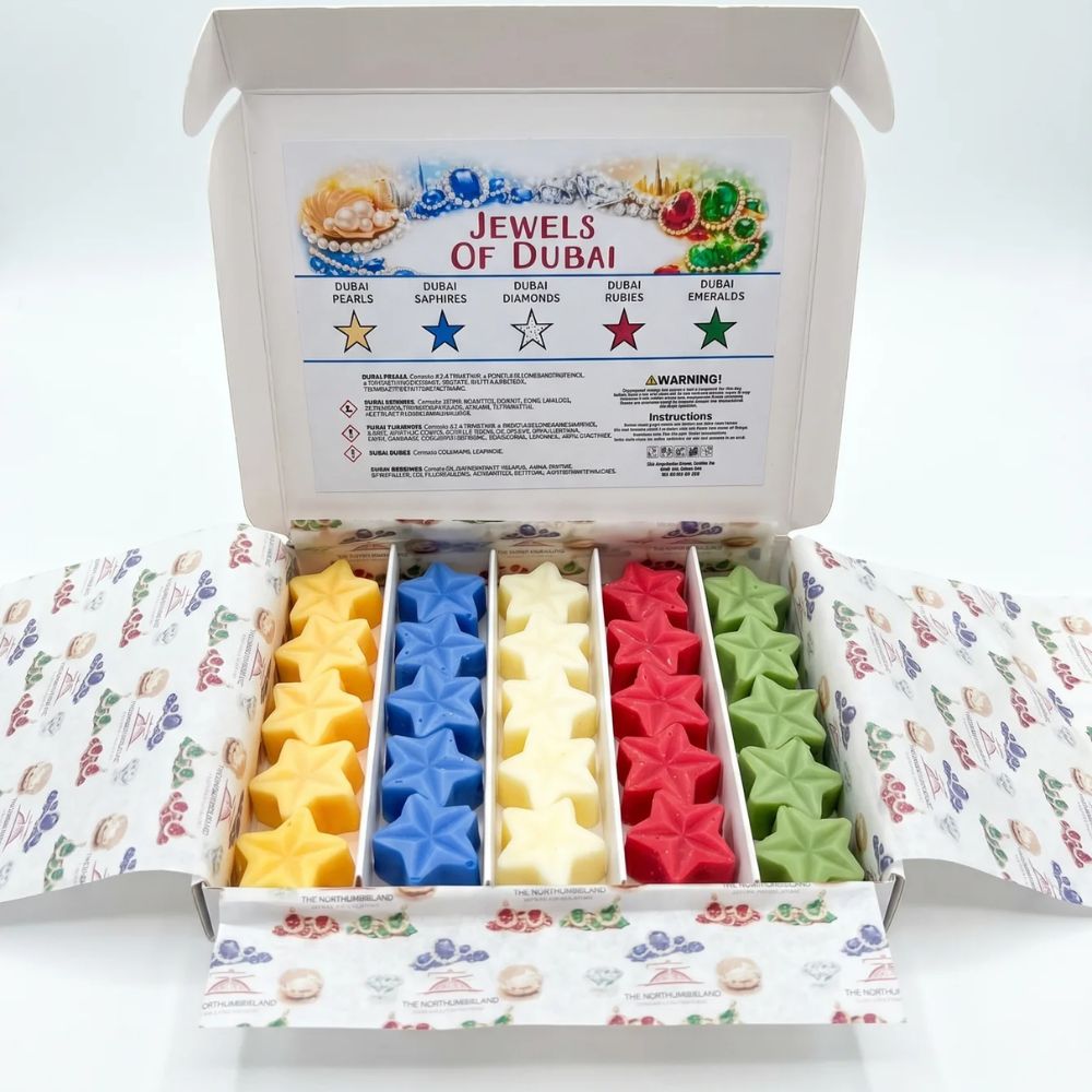 Jewels of Dubai Wax Melt Selection Box – 5 Luxury Dubai-Inspired Scents - REGN