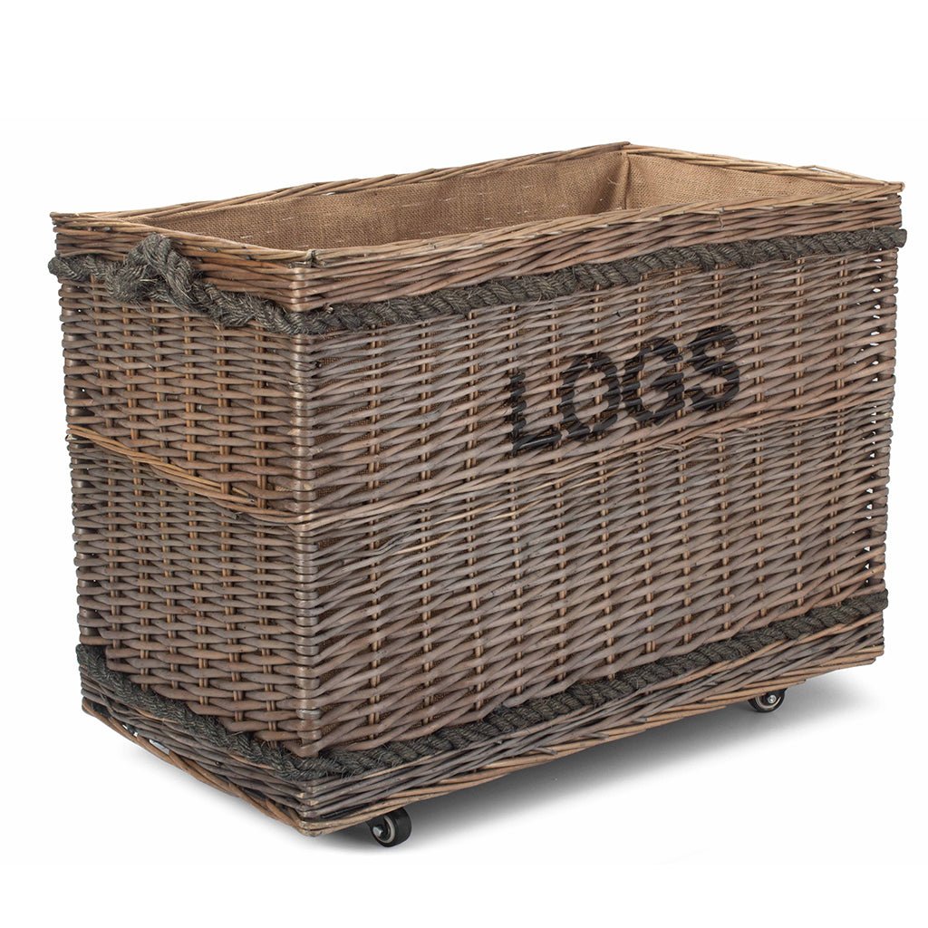 Jumbo LOGS Basket With Wheels - REGN