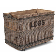 Jumbo LOGS Basket With Wheels - REGN