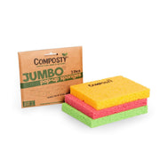 Jumbo ‘Pop-Up’ Eco Sponges – Large Size – 3 Pack - REGN