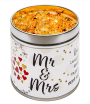 Just Because Candle – Mr & Mrs Wedding Gift Candle - REGN